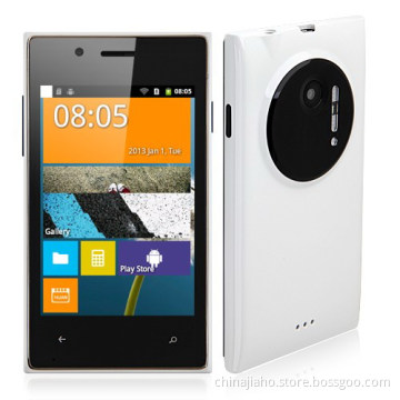 L1020 Android 4.1 Sc6820 1.0GHz 4.0 Inch WiFi FM Smartphone- White (JH_MOP_296)